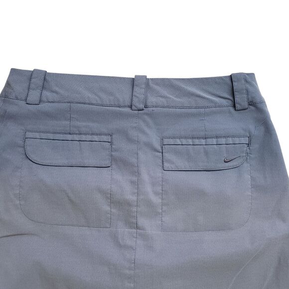 Nike Golf Dri Fit Skort Skirt Womens 6 Blue Ombre Performance Lined Shorts - Picture 7 of 8
